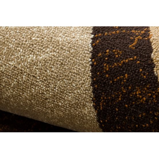 Tapis ROYAL G3565 Vagues - marron / beige