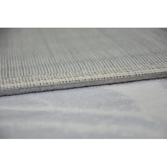 Tapis SCANDI 18281/652 - Feuilles gris crème