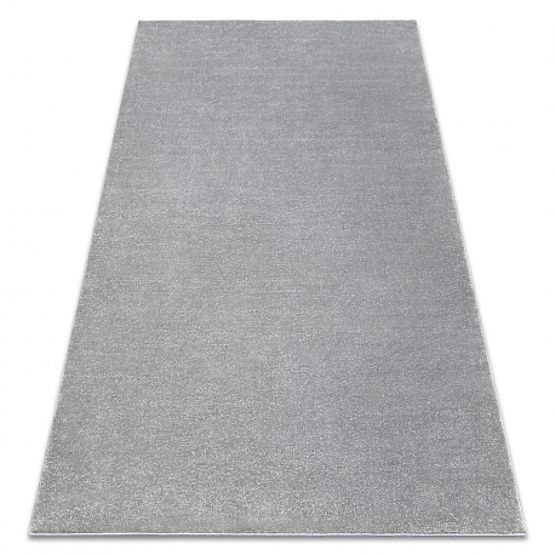 Tapis SOFTY, Uni, Monochrome, gris