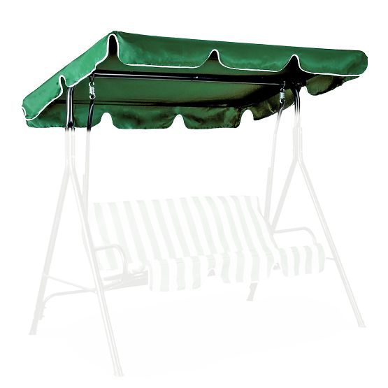 Toit pour balançoire 200 x 120 cm housse imperméable verte ModernHome
