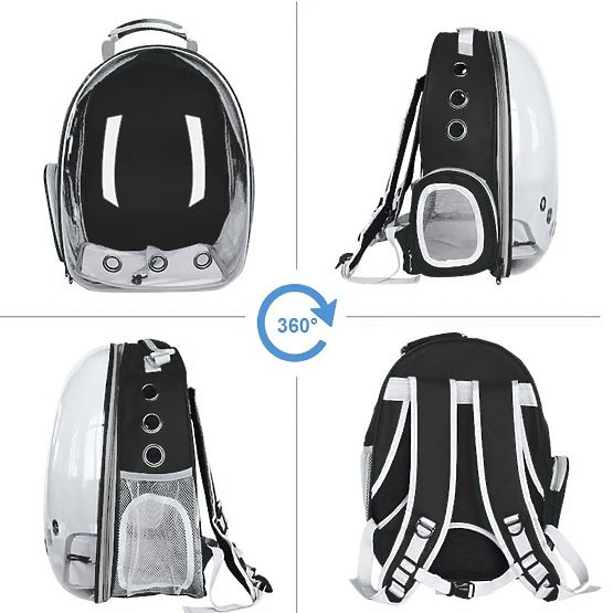 Transporteur pour animaux P70259 Noir