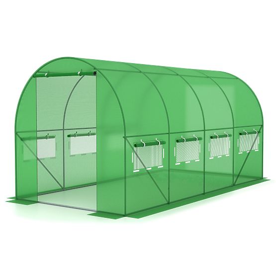 Tunnel de jardin AUREA 2,5x4m