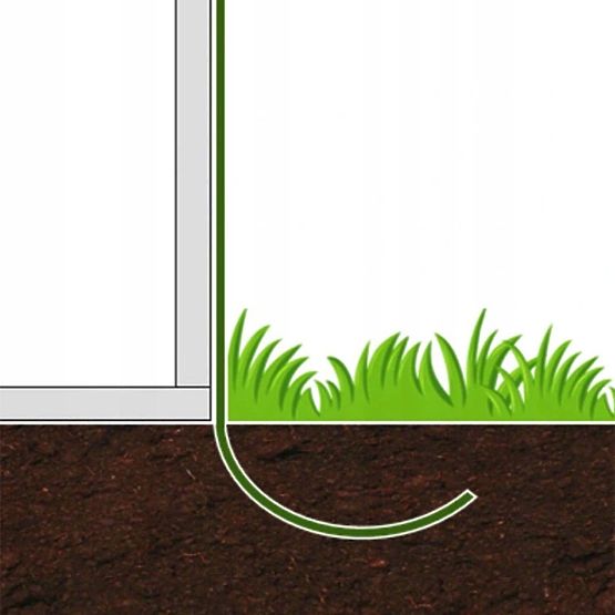 Tunnel de serre de jardin 3x2x2 m cadre métallique polyvalent film blanc 2 entrées