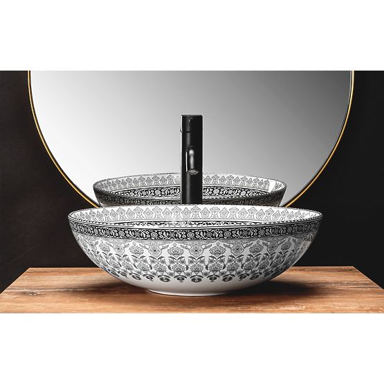 Vasque à poser Rea Arte gris foncé