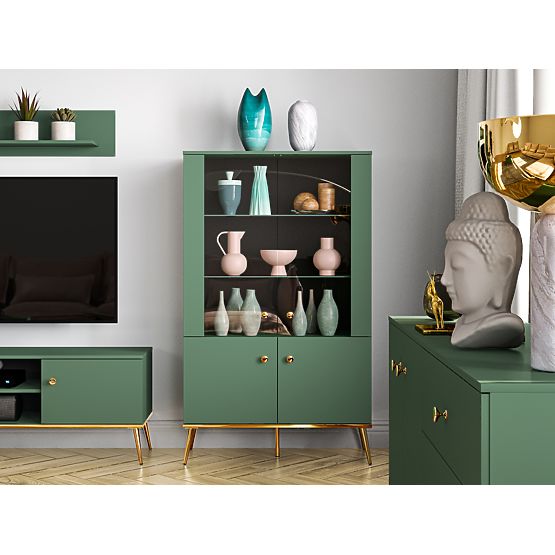 Vitrine Forest plus grande - vert