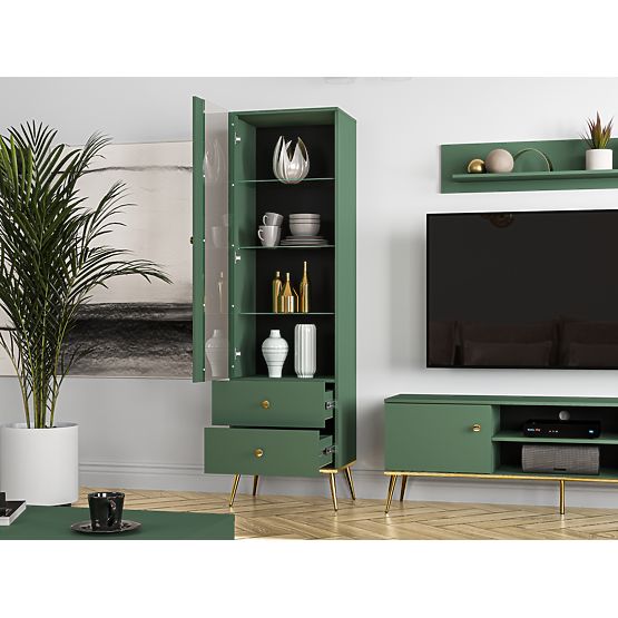 Vitrine Forest plus petite - vert