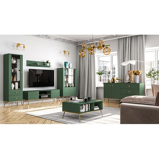 Vitrine Forest plus petite - vert