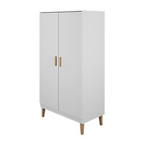 Garde-robe 2 portes KUBI - blanche, Kocot Kids