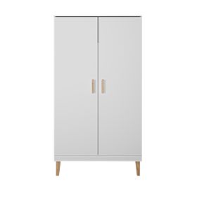 Garde-robe 2 portes KUBI - blanche, Kocot Kids