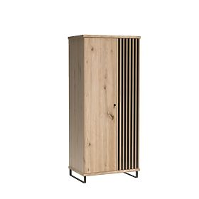 Armoire CALI avec lamelles C1 artisan, Halmar