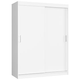 ARMOIRE COULISSANTE 150 cm CLP MONO BLANCHE