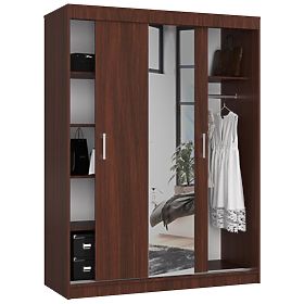 ARMOIRE COULISSANTE 150cm CLP WENGE