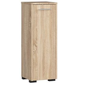 ARMOIRE DE SALLE DE BAIN FIN S30 1D CHÊNE SONOMA