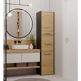 Armoire de salle de bain Sara S43 ANTHRACITE ARTISAN