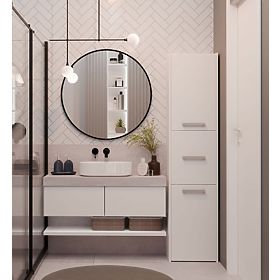 Armoire de salle de bain Sara S43 BLANCHE