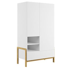 Garde-robe à deux portes Viktor - blanche, Kocot Kids