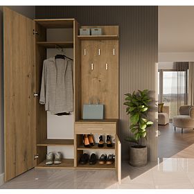 Armoire DUO CHÊNE ARTISAN