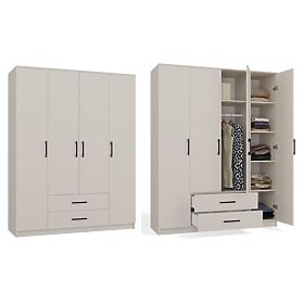 Armoire Romana 160X205 CACHEMIRE BEIGE