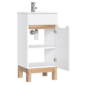 Armoire sous lavabo 40 cm 1 porte