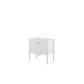 Armoire sous lavabo 80cm 2 portes