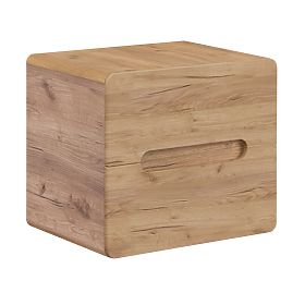 Armoire sous lavabo pour plan 60 cm avec 2 tiroirs