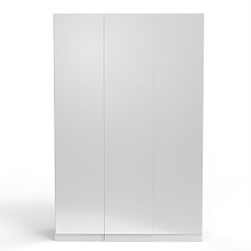 Armoire trois portes Neroli avec miroir, blanche