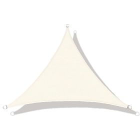 Bâche triangulaire imperméable 4x4x4 m - beige, MODERNHOME