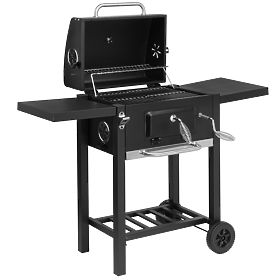 Barbecue au charbon de jardin CARBON noir