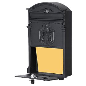 Boîte aux lettres pour courrier Amund noire
