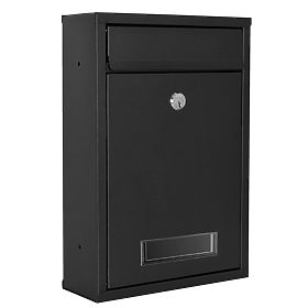 Boîte aux lettres pour courrier Gustav noire