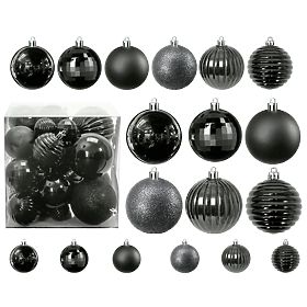 BOULES DE NOËL ARGENTÉES 36PCS 311433C, Tutumi