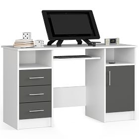 BUREAU ANA PK BLANC / GRIS