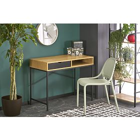 B50 Bureau Naturel / Noir, Halmar