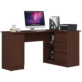 BUREAU D'ANGLE B20 CLP DROIT WENGE