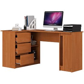 BUREAU D'ANGLE B20 CLP GAUCHE AULNE