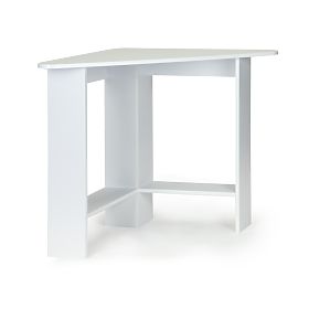 Bureau d'angle moderne blanc, MODERNHOME