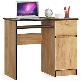 Bureau d'ordinateur 90 cm Piksel droit - PK chêne craft