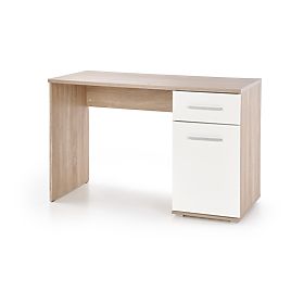 Bureau LIMA B-1 - chêne sonoma / blanc, Halmar