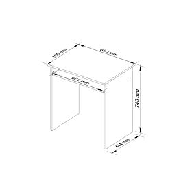 BUREAU STAR PK BLANC