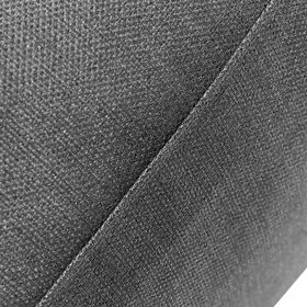 Canapé de jardin modulaire Vacuum VI avec housse, gris