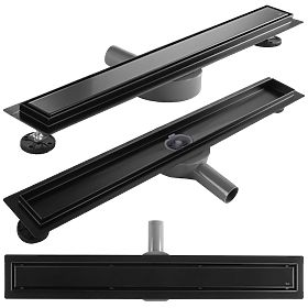 Caniveau linéaire REA Neox pour Noir 50, Rea