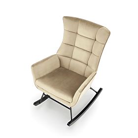 Chaise à bascule BAZALTO - beige, Halmar