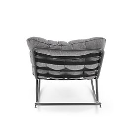 Chaise à bascule GATTO - gris, Halmar