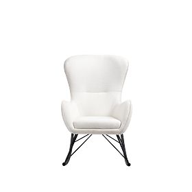 Chaise à bascule HARMONIE - blanc, Halmar