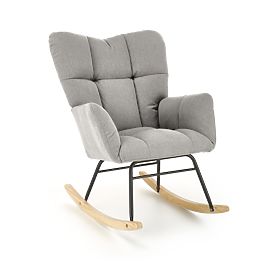 Chaise à bascule VASCO - gris, Halmar
