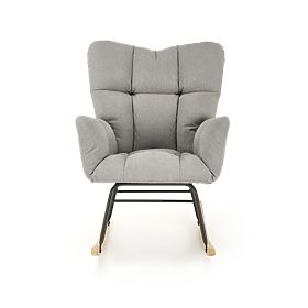 Chaise à bascule VASCO - gris, Halmar
