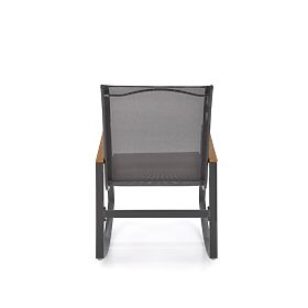 Chaise à bascule Zlatan - gris