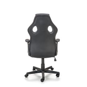 Fauteuil de bureau BERKEL - noir et gris, Halmar