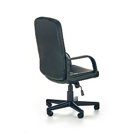 Chaise de bureau DENZEL noire, Halmar