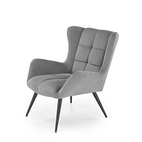 Chaise de relaxation BYRON - gris, Halmar